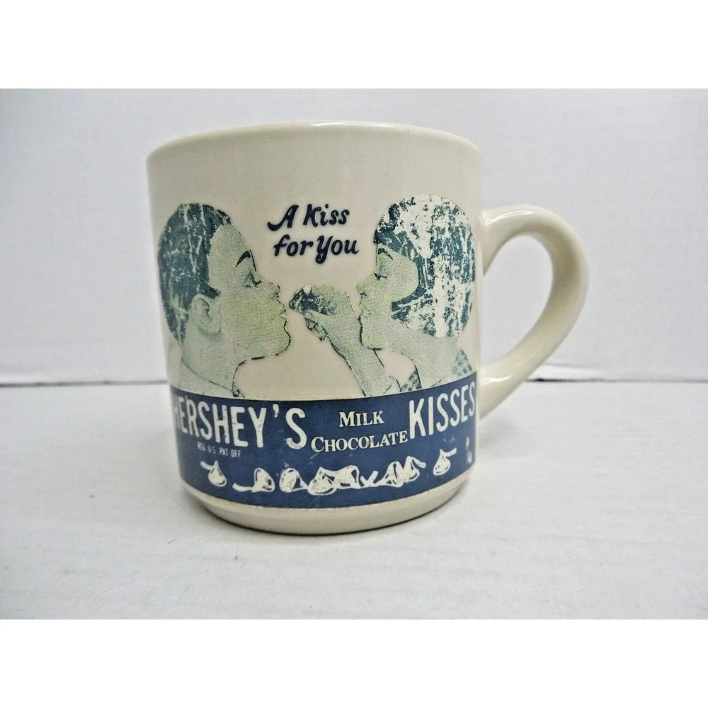 Vintage!‎ Hershey's Kisses Milk Chocolate Coffee/Tea Mug 